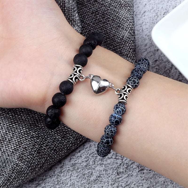 Heart Magnet Couple Or Friendship Bracelets - PFgoods.com