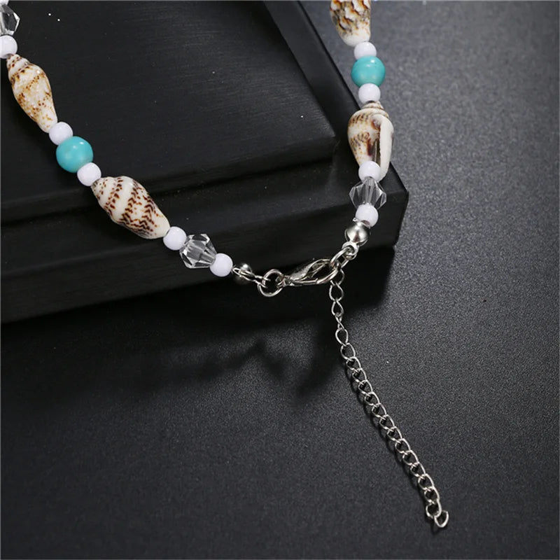 Boho Shell Beach Anklet - PFgoods.com