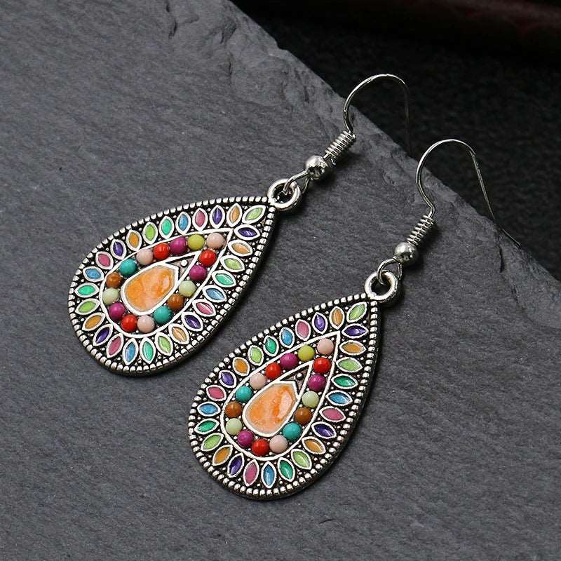 Ethnic Boho Colorful Earrings - PFgoods.com