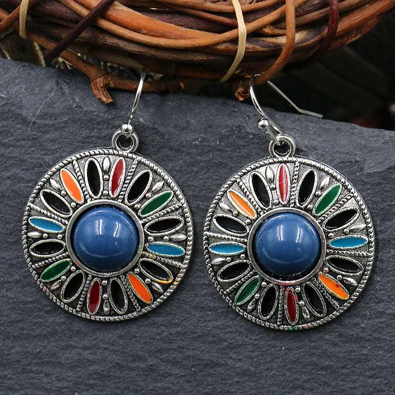 Ethnic Boho Colorful Earrings - PFgoods.com