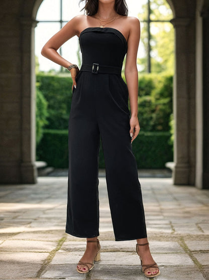 Tube Jumpsuit with Pockets - PFgoods.com